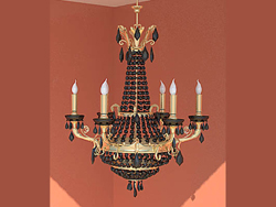 Black SPAR candle droplight 3D models (including material)