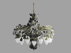 Grapes modelling droplight 3D models (including material)