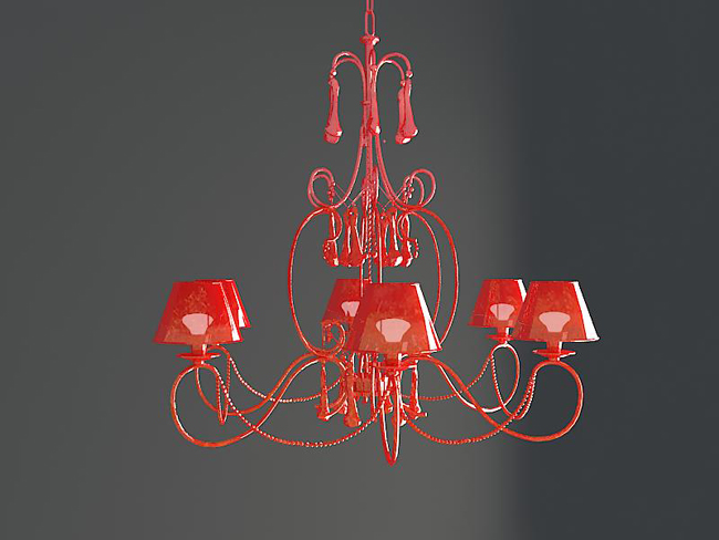Ruby crystal droplight
