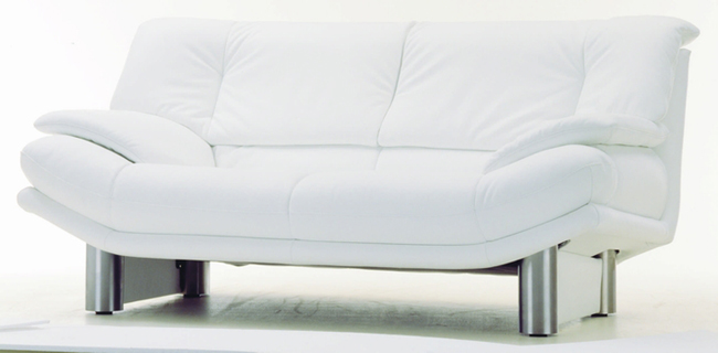 Double white cloth art sofa character of soft
