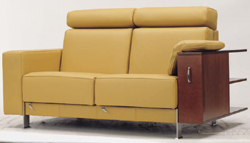Yellow cortex multiplayer soft sofa 3D models