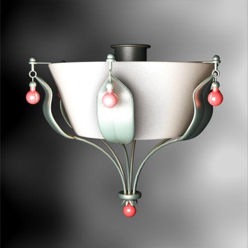 Rural style tray porcelain droplight
