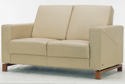 Household commonly used gray double sofa 3D models