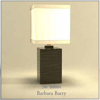 Chinese style square contracted desk lamp
