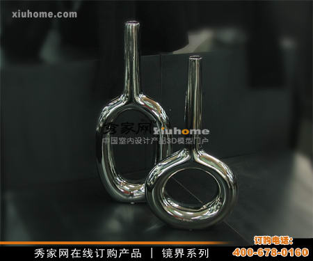 Stainless steel key decorations 3D models
