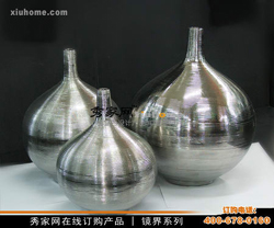 Polished metal circular adornment 3D models