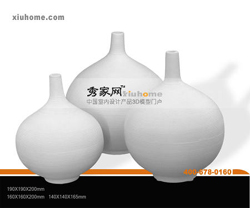 Ceramic round canned adorn article 3D models
