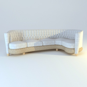 Many public sofa cloth art
