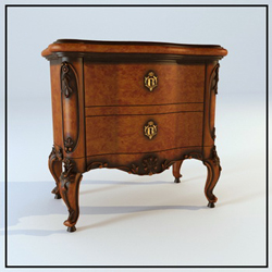 European wood restoring ancient ways corners ark 3D models