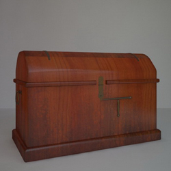 European wood retro locker 3D models
