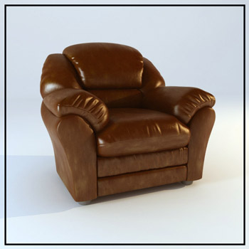 Restore ancient ways brown coriaceous single person sofa

