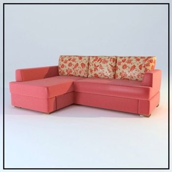 Soft sofa cloth art pink warmth
