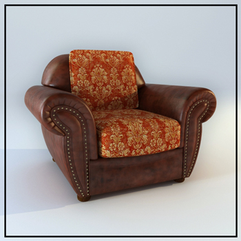 European single coriaceous sofa
