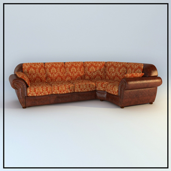 European people coriaceous sofa
