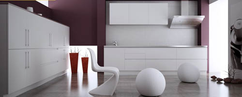 Modern style kitchen 3D Model Download