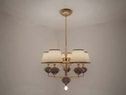European retro iron chandelier