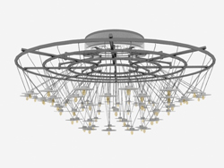 Chinese traditional crystal chandelier light bulb