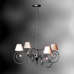 Elegant European-style castle chandelier temperament
