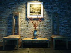 Combination of Chinese furniture