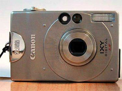 Canon digital camera silver