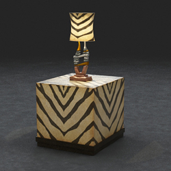 Europe type character models personality desk lamp