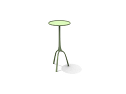 Chinese single small round table tall