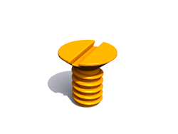 Round-table fashion screwdriver weird personality