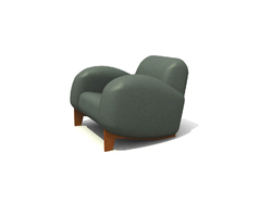 Grey Dwarf Chinese sofa