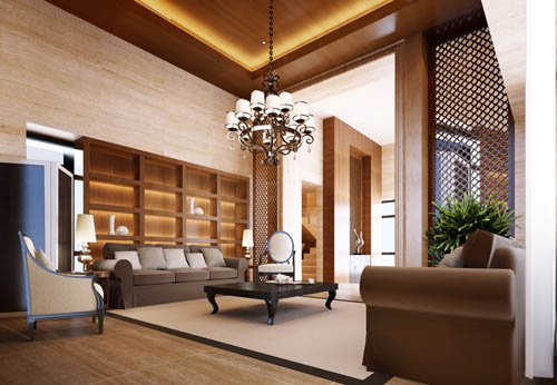 Chinese Style Home Model