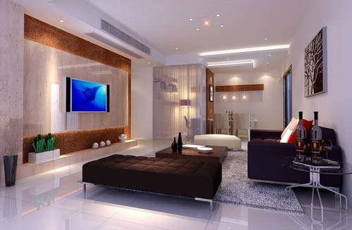 Simple fashion design living room
