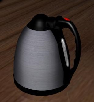 Stainless steel teapot