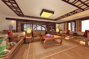 Simple model of ordinary living room