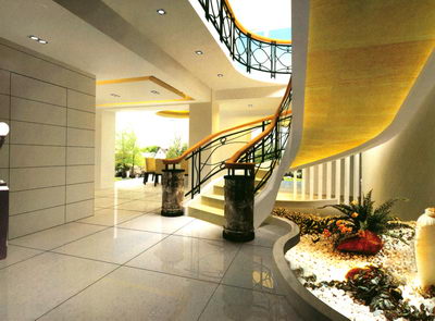 Modern and simple staircase model