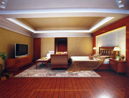 Clean and generous bedroom