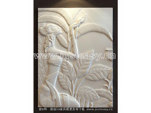 European figure relief
