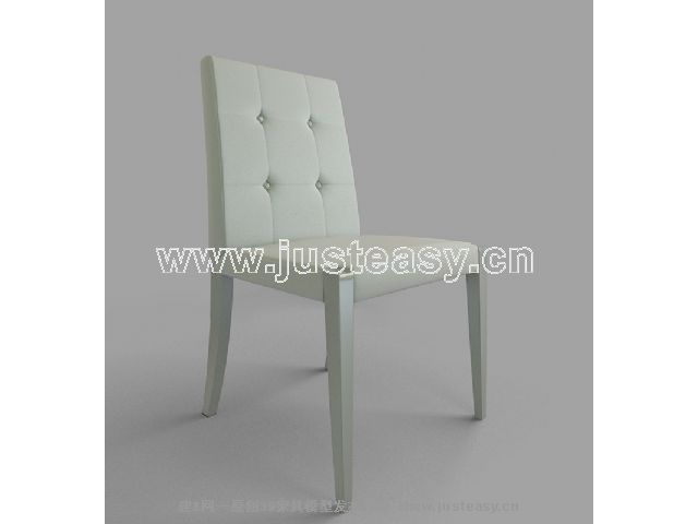 Single blue armchair
