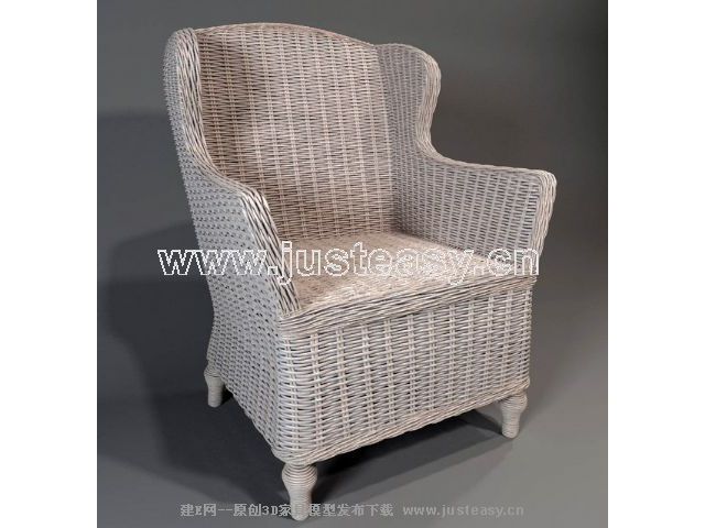 Single back rattan sofa Chinese