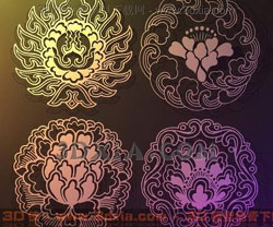 Color pattern wallpaper