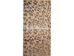 Classical carved wooden screen fixed