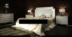 European princess style bedroom