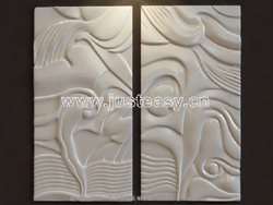 Exotic style abstraction relief