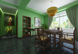 Modern rural style household sitting room