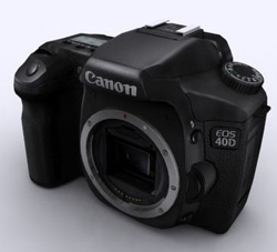 CANON 40D black card machine