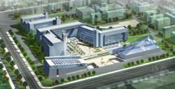 Industrial Park area of the bird\u0026#39;s eye view