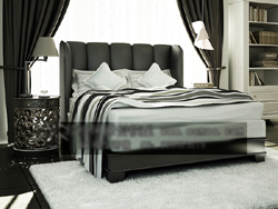 European simple style of comfortable bedrooms