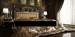 European aristocratic style bedroom
