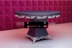 Black rounded mance will mensal