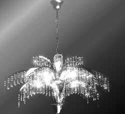 Colorful lanyards European crystal chandeliers