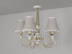 European elegant crystal glass chandeliers