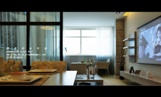 Bright and spacious home decoration design